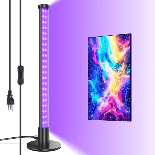 Barrina T10 LED Black Light 14W 385-400nm 1FT Standing Table Black Light