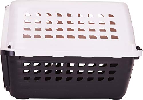 Petmate Compass Kennel, 20-30Lbs, Pearl White/Black, Model:41033 #TOP7