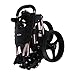 MacGregor Titanium MacTec 3 Wheel Folding Golf Cart with Umbrella Holder