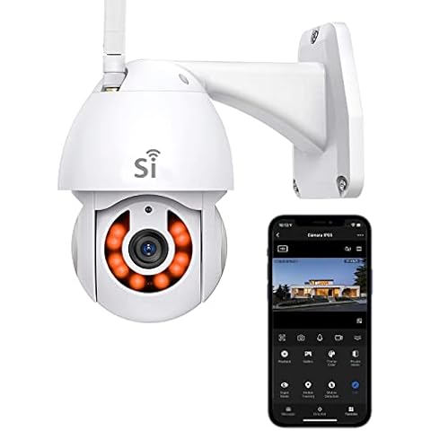 Cámara de Vigilancia WiFi Exterior App Smart Life Cover