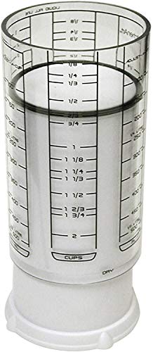 KitchenArt 23401 2 Cup Adjust-A-Cup, Plastic, White KitchenArt 23401 2 Cup Adjust-A-Cup, Plastic, White