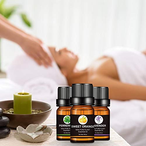 6 STKS 10 ML Aromatherapie Etherische Oliën Gift Set, Pure Essentiële Olie Set Pure Geurende Oliën voor Olie Diffusers… - Image 5