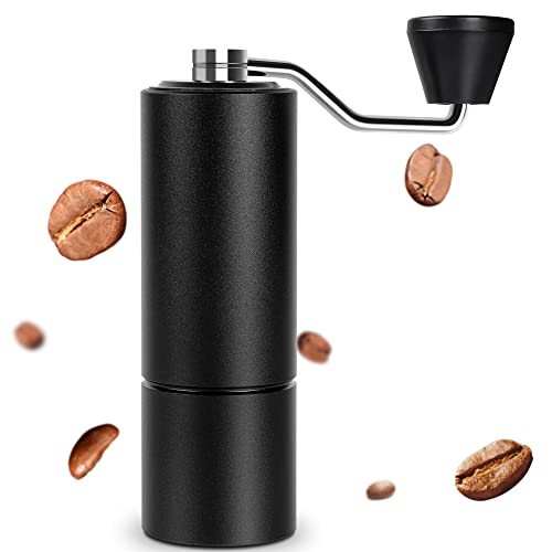 TIMEMORE C2 Portable Hand Coffee Grinder, Manual Coffee Grinder for Espresso to French Press, Black