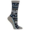 Hot Sox Womens Winter Holiday Fun Crew Socks 1 Pair Pack Cute Funny Gifts Christmas and More