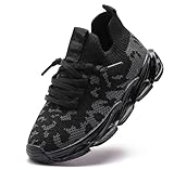 DADAWEN Toddler/Little Kid Boys Girls Lightweight Breathable Sneakers Strap Athletic Tennis Shoes for Running Walking