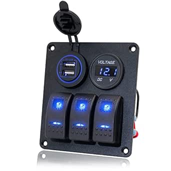 Câblage et accessoires - Prise et interrupteur 12V Câblage et accessoires - Prise et interrupteur 12V