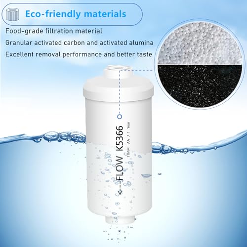 Image of Fluoride and Arsenic Filter NSF /ANSI 42 Certified,Replacement for PF-2 Fluoride Filters,K5366 Replacement for Berkey Fluoride Filters Compatible with Berkey Gravity Filtration System-Pack of 2