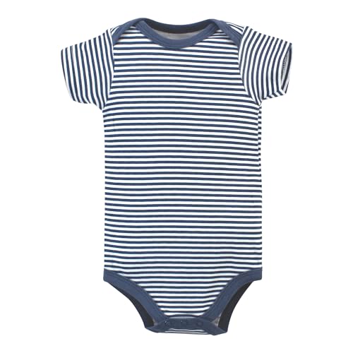 Image of Hudson Baby Unisex Baby Cotton Bodysuits 5-pack