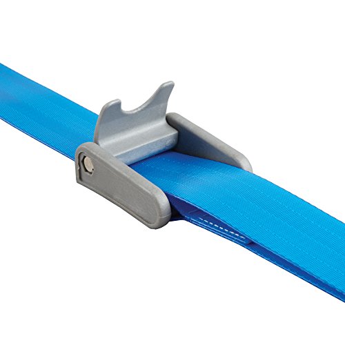 Sammons Preston Quick Clean Gait Belt, 60" Long, Blue, Polyethylene Buckle, Secure Mobility Transfer Assist Device for Patient Transport To Bed, Chair, Car, Caregiver & Nurse Medical Safety Aid