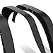 YZONA for Wrangler JK Flat Front and Rear Fender Flares Combo Compatible with 2007-2018 Jeep Wrangler JK JKU Unlimited, 4-Piece Off-Road Heavy Duty Steel Wheel Fenders Kit (2/4 Doors, Textured Black)