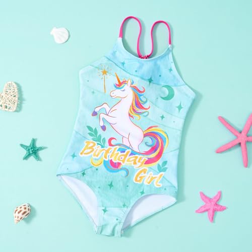 Image of Girls One Piece Swimsuit Kid Beach Swimwear Toddler Bathing Suit