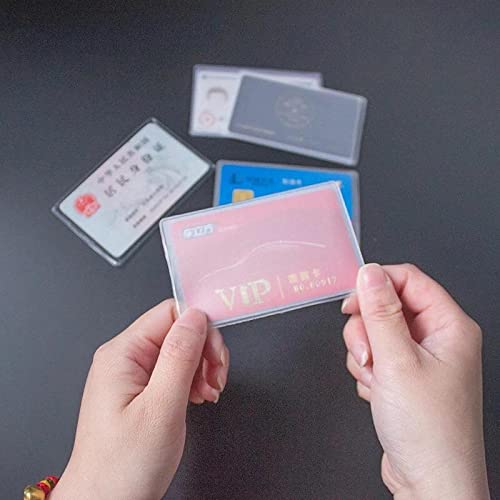 Image of flying CLOUDS Transparent Synthetic Unisex Card Sleeve (cardcover100) (Pack of 100)