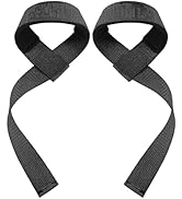 Lifting Straps, Anti Slip 60CM Gym Straps, 100% Cotton Straps Weightlifting, Anti Slip Gym Powerl...