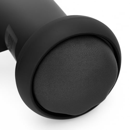 Image of Kmils Rechargeable Handheld Body Massager, Deep Tissue Electric Massage Gun with 5 Interchangeable Heads & USB Cable, Portable Muscle Pain Relief Massager for Neck, Back, Legs, Shoulders (Black)