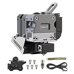 Creality Sprite Direct Drive Extruder Pro Kit, Ganzmetall-Extruder Upgrade Kit für Ender 3/Ender 3 v2/Ender 3 Pro/Ender 3 Max 3D-Drucker, Dual Gear Dual Fan Design, Unterstützt BL Touch/CR Touch