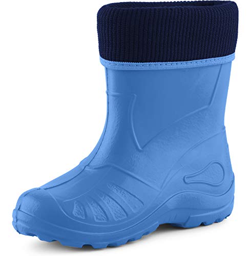 Ladeheid Kinder Mädchen Jungen Federleichte Eva Thermo Gummistiefel...