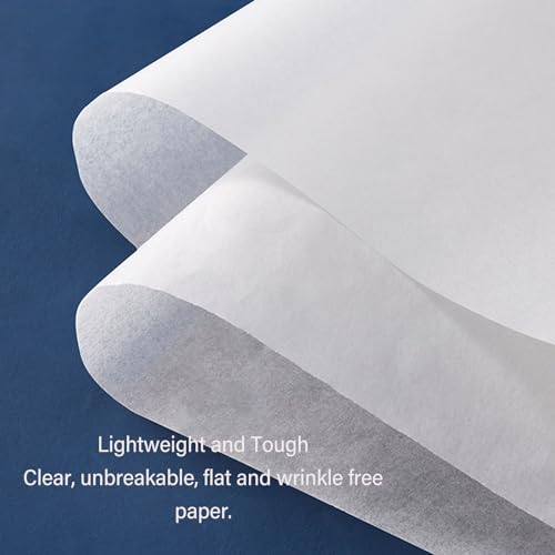 Rollo de papel de calco OEBUAFI transparente y cortable para diseño 5