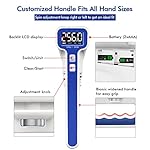 Grip Strength Tester 265lb/120kg, Digital Hand Dynamometer FDA Registered with Backlit LCD for Grip Strength Testing and Training - Image 5