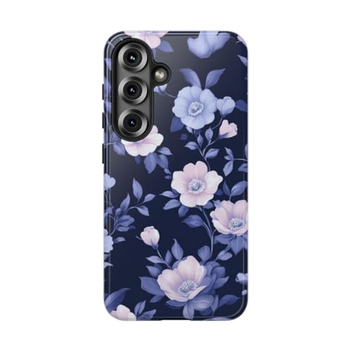 Une coque Samsung S25 antichoc et fleurie pour protéger votre smartphone avec style