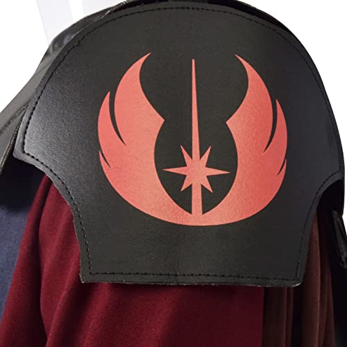 Xuminvty Adult Anakin Skywalker Cloak Cape Belt Kids Anakin Cosplay Costume Glove Jedi Robe Tunic Outfit Uniform Full Set (Blue - Kid, 2X-Large) #TOP4