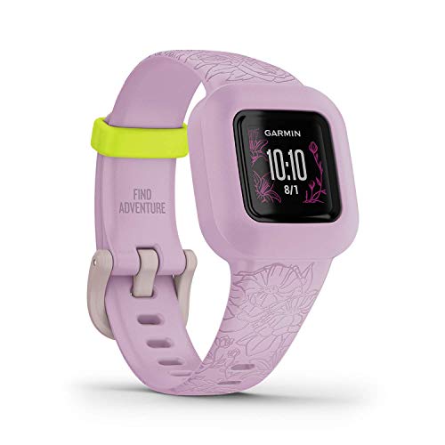 Garmin Vivofit jr. 3 en Oferta: Diversión y control para los niños 8 Garmin vivofit jr. 3, Floral Rosa
