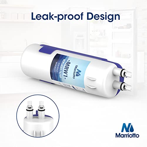 MARRIOTTO W10311524 Air Filter Replacement for Whirlpool and MRW1 Refrigerator Water Filter Compatible with Whirlpool W10295370A, EDR1RXD1, Filter 1, W10295370, Kenmore W10335147A, W10315189, 2319308