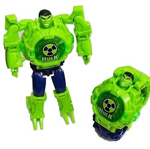 Nexxa トランスフォーマー ロボット デジタル腕時計 男の子と女の子用 ロボット変形ウォッチ