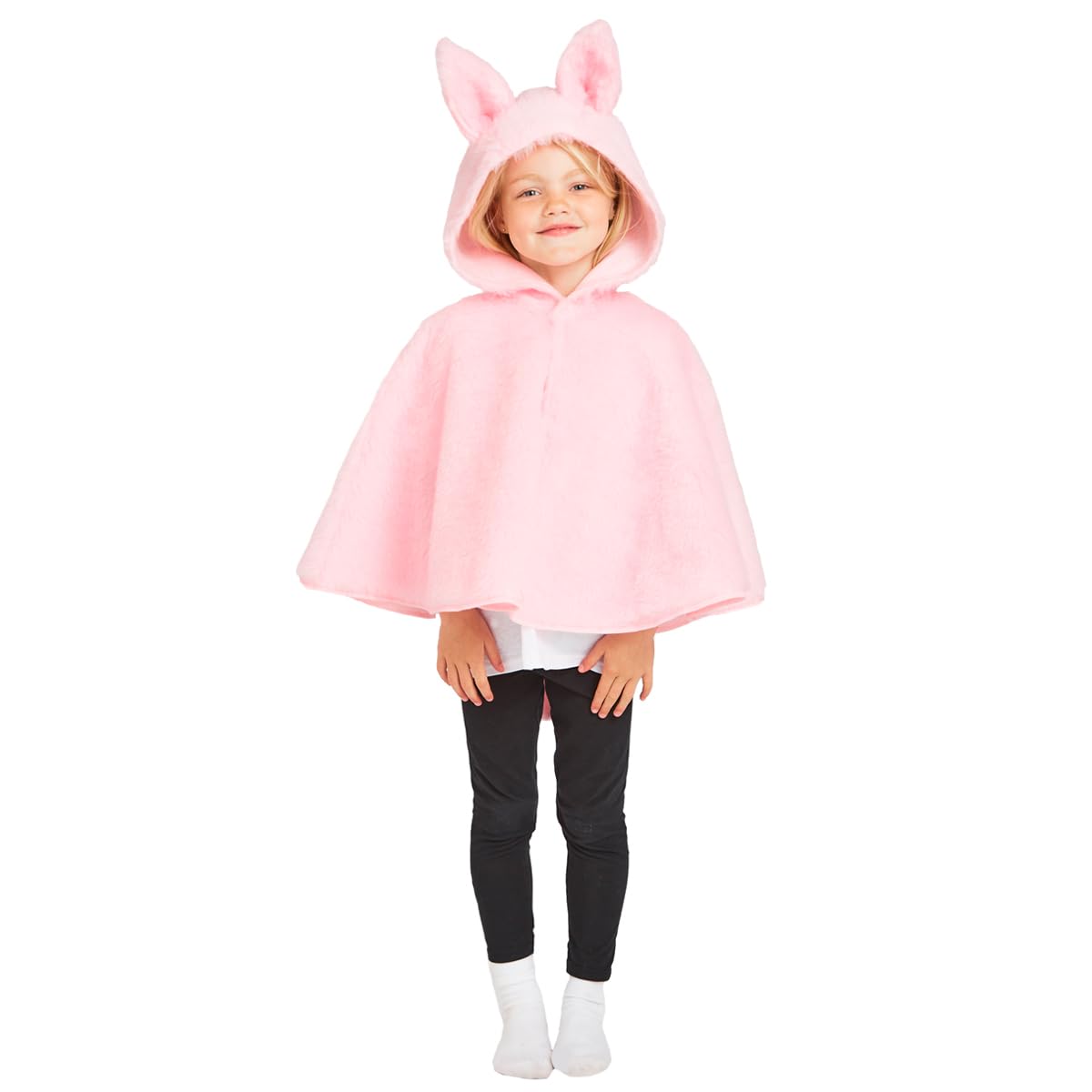 Charlie Crow Pig Cape Toddler Costume for kids one size 3-5 Years, Pink - Image 2