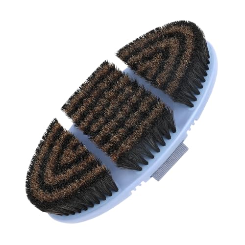 Horse-Body-Brush-Flexible-Professional-Grooming-Tool-For-Horse-Brush-Dirt-Removal-Equine-Supply-Hold-In-Hand Horse Body Brush Flexible Professional Grooming Tool For Horse Brush, Dirt Removal Equine Supply Hold In Hand - Image 1