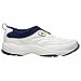 Propet Men's M3851 Wash & Wear Slip-on,White/Navy,10 M (US Men's 10 D)