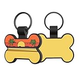 Etiqueta de silicona para mascotas de doble personalizable para perros y gatos, amigable para la noche