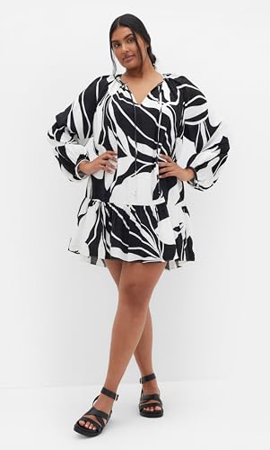 Robe femme imprimé Palma : la solution fluide anti-chaleur pour l'été - 2