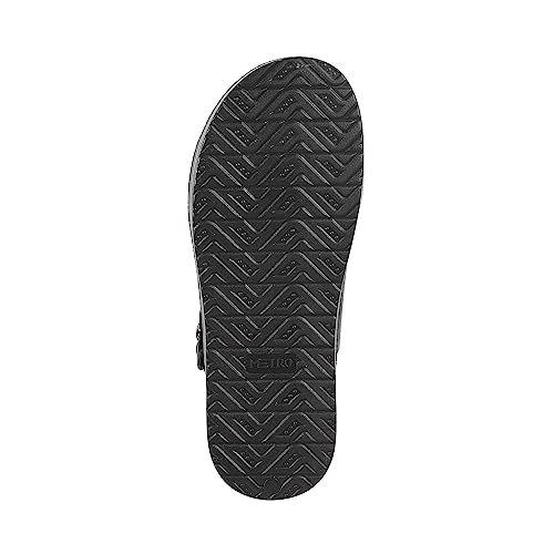 Image of Metro Men's Strappy Stylish Casual Everyday Faux Leather Sandal