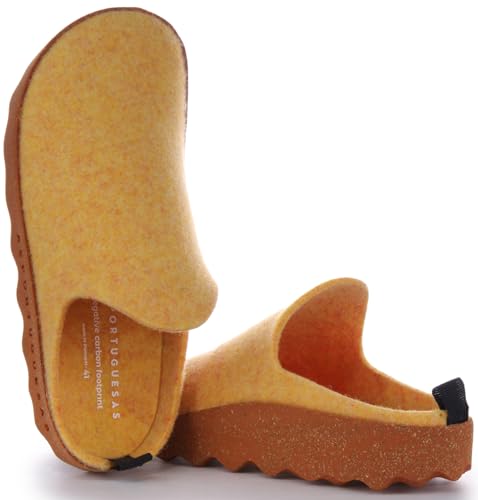 Come L Women's Chunky Rubber Cork Sole Slip On Slippers4