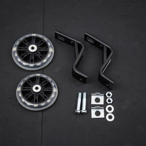 Ruedas de Entrenamiento para Bicicleta con Luces Intermitentes y Soporte Silencioso miniatura 5