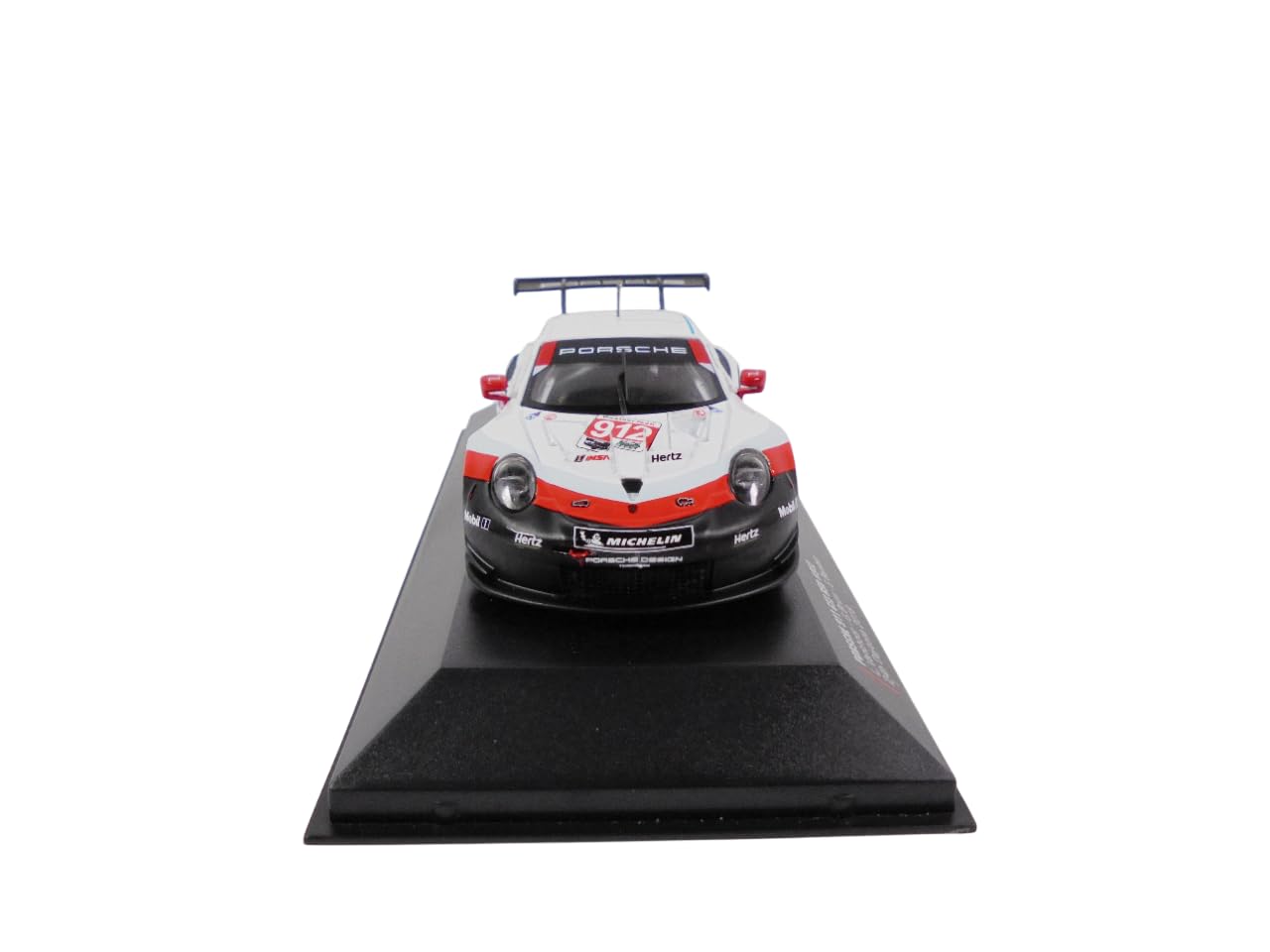 OPO 10 Modello di Auto pressofusa in Scala 1:43 Compatibile con Porsche 911 (991) RSR #912 24h Daytona 2018 Bamber, Bruni, Vanthoor Ixo 43047