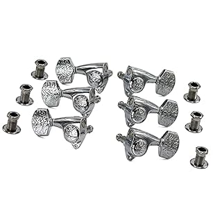 ZUOMU Guitare Folklorique De Bakelwood avec Boucles Entièrement Fermées Silver 1:22 Wasi-Knob Stron Winder Guitare… - Les Beatles, Paul McCartney, John Lennon, RIngo Starr, George Harrison