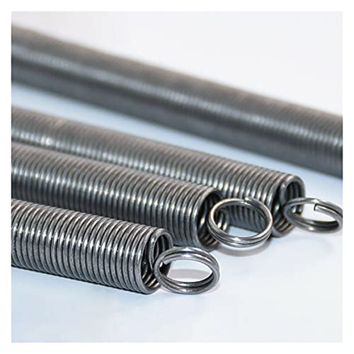 Ressort d'extension en acier de 300 mm de long avec double crochet durable - 5