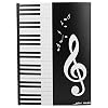 A4 Größe Musik Ordner,Musiknotenordner Musikordner Papierdokumente Klavierordner für verschiedene Instrumentenspieler…