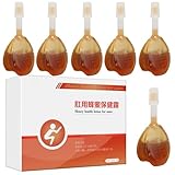 6PCS Glycerin Suppositories Liquid,Glycerin Suppositories Honey Promote Intestinal Peristalsis 7ml