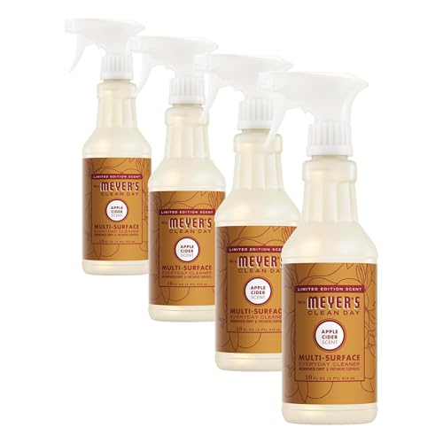 Image of MRS. MEYER'S CLEAN DAY All-Purpose Cleaner Spray, Limited Edition Apple Cider, 16 fl. oz - Pack of 12
