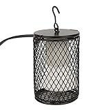 YOUTHINK Kit de Lámpara Calefactora para Reptiles, Cerámica Antical, Apto para Conejos, Tortugas, Serpientes, loros, Lagartijas, Hámsters, Ranas, con Protección de Pantalla, Enchufe UE, 220-230V 100W