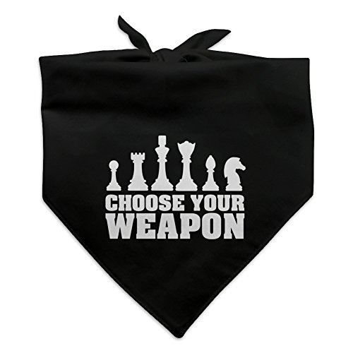 GRAPHICS & MORE Choose Your Weapon Chess Pawn Rook Knight King Queen Dog Pet Bandana