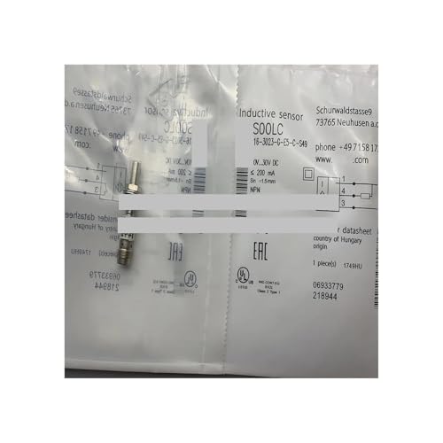Interrupteur de proximité 516-3023-G-E5-C-S49 inductif pour circuits de commande