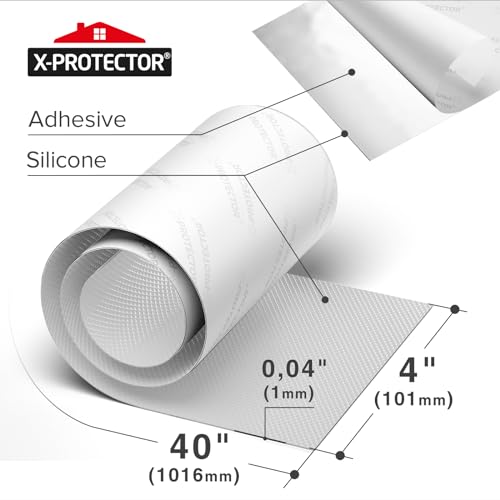 X-Protector Non Slip Pad - 1 White Roll, 40 x 4 - Premium Silicone Feet by X-Protector - Used condition - Image 3