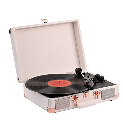 TAISK Tourne-Disque Vinyle avec Haut-parleurs stéréo intégrés Disques Vinyle Portables Retro Vint Every Family - Les Beatles, Paul McCartney, John Lennon, RIngo Starr, George Harrison TAISK Tourne-Disque Vinyle avec Haut-parleurs stéréo intégrés Disques Vinyle Portables Retro Vint Every Family