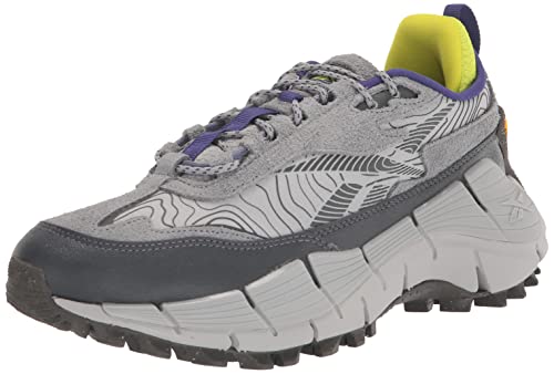 Reebok Unisex Zig Kinetica 2.5 Sneaker, Pure Grey, 10.5 US Men