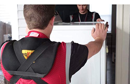 Nielsen Products Shoulder Dolly 3500 Heavy Duty Pro Lift - Padded 2-Person Lifting and Moving System For Professional Movers, Delivery Teams, Industrial and Construction Workers , Black - HD3500 by SHOULDER DOLLY - Image 5