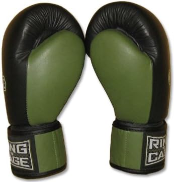 Thai-Style Sparring Boxing Gloves - Blk/Red for Muay Thai, MMA, Kickboxing, Boxing