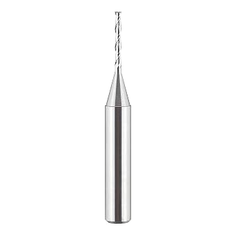 SpeTool 1/4" Shank Spiral Upcut Router Bit, 1/16" Cutting Diameter Solid Carbide CNC End Mill, HRC55 Woodworking Bit for Precision Carving, Inlay, MDF & Plywood 1/2" Cut Length